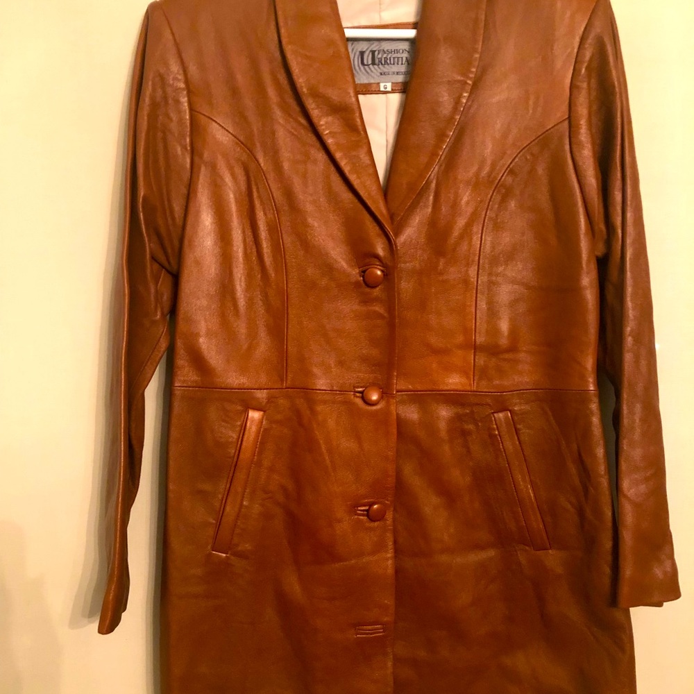 Leather jacket